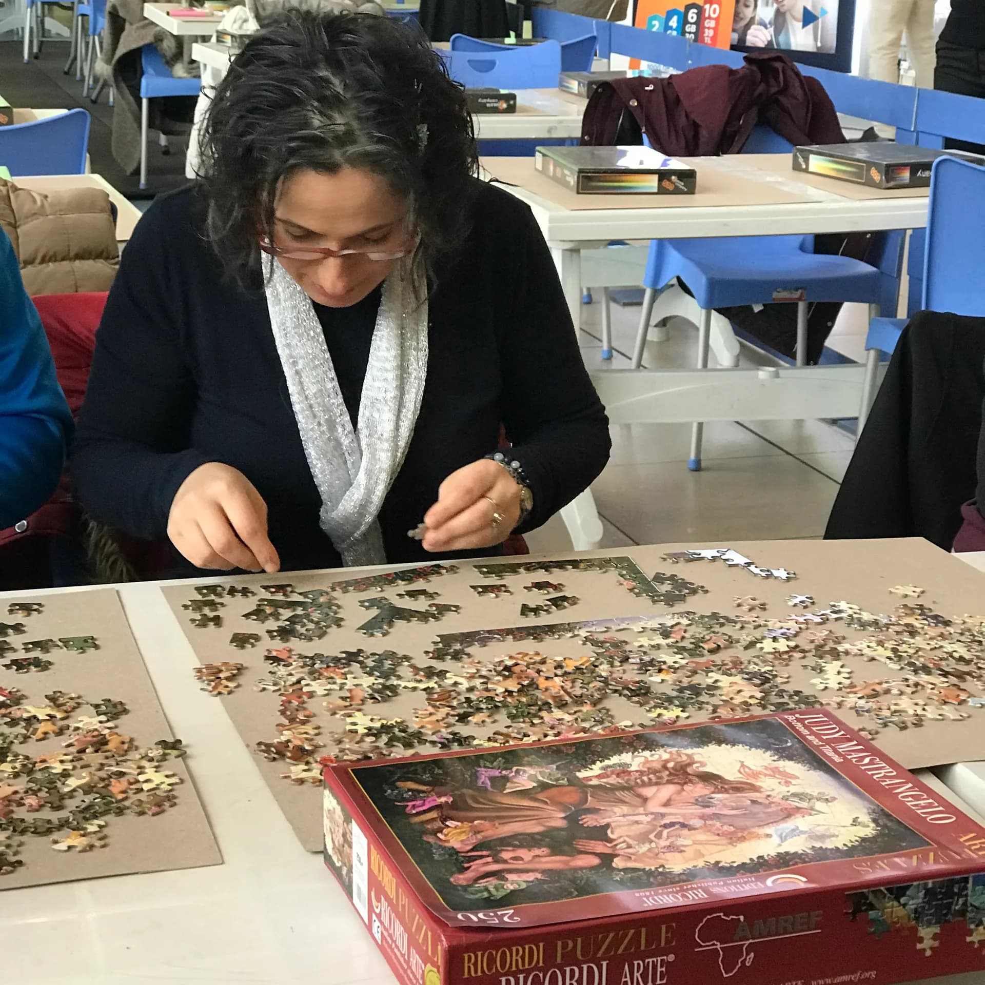 2018 All Star Puzzle Hız Yarışmasından bir kare - Fotoğraf 3