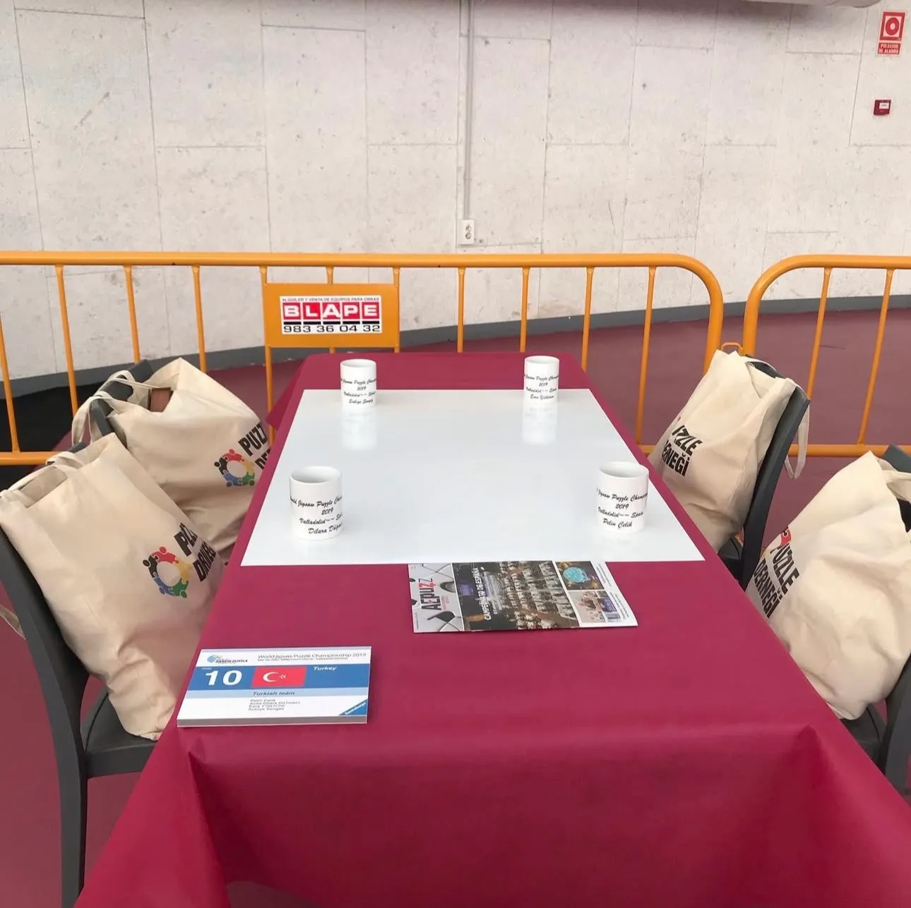 İspanya Valladolid'de düzenlenen 2019 Dünya Yapboz Şampiyonasından bir görüntü - Fotoğraf 8